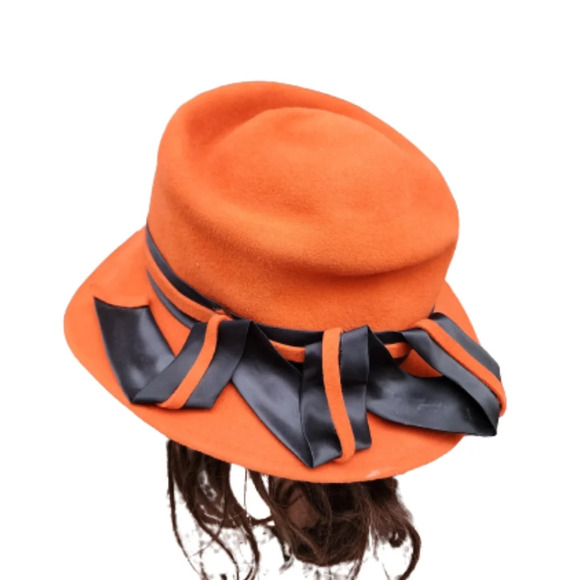 Vintage Ruth Kropyeld embellished wool‎ hat - Picture 1 of 9